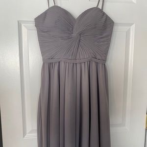 Grey party dress